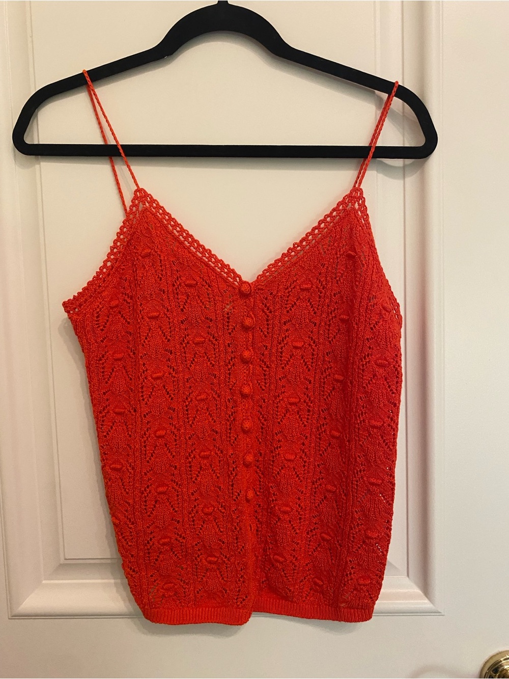 Sezane Knit Button Cami